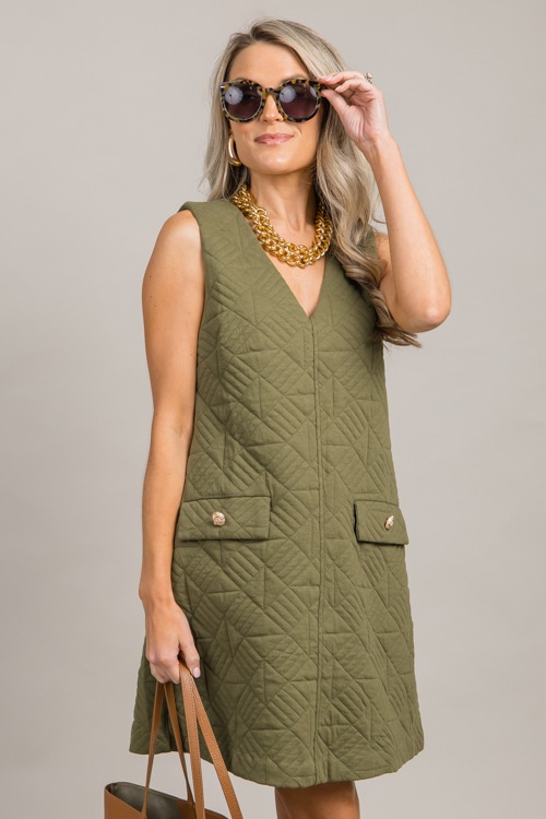 Sonya Texture Knit Shift, Olive - 0917-27p.jpg