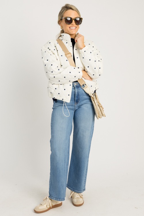 Polka Dot Quilted Jacket, Cream - 0917-40.jpg