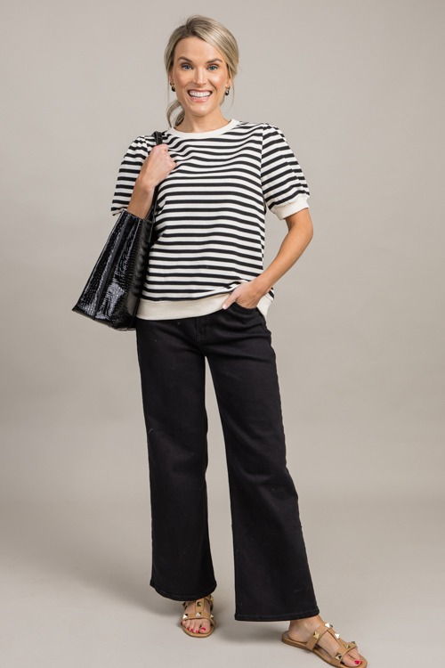 Corina Stripe Top, Black - 0917-54.jpg