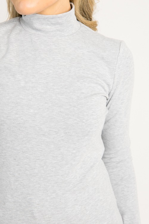 Marlena Mock Neck Top, H. Grey - 0918-128.jpg
