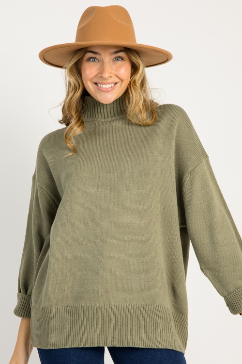 Mock Neck Tunic Sweater, Olive - 0918-28.jpg