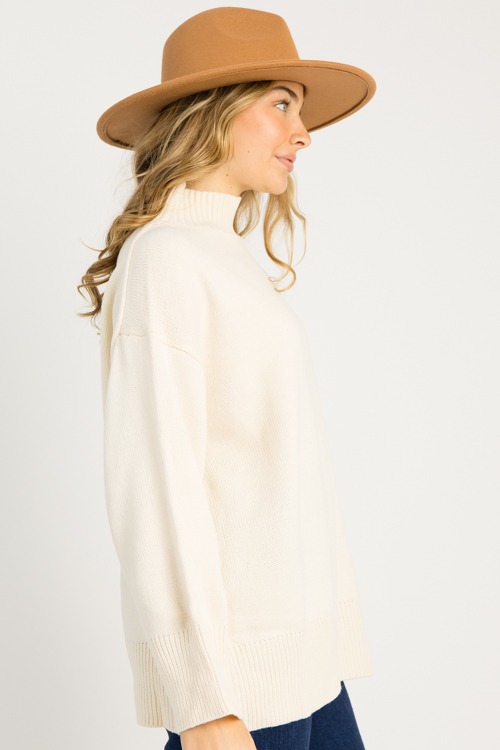 Mock Neck Tunic Sweater, Cream - 0918-37.jpg