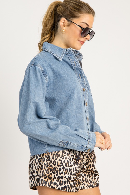 Raw Hem Denim Shirt - 0919-105.jpg