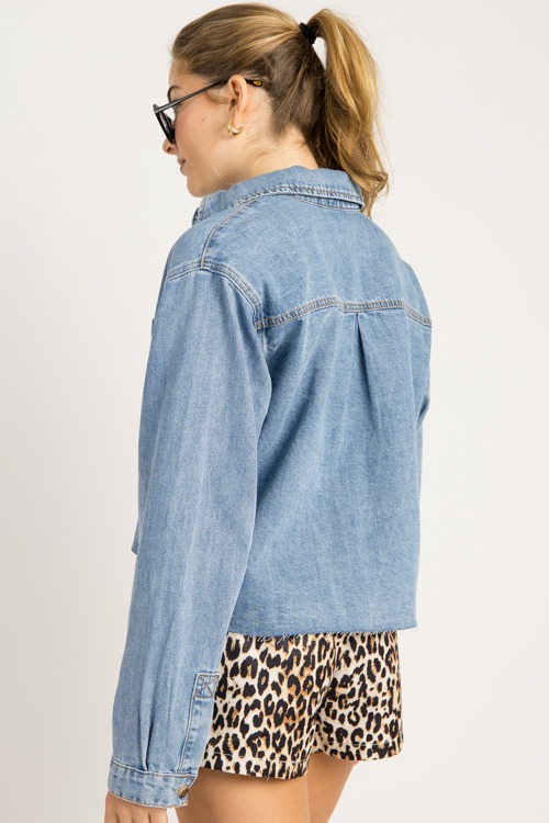 Raw Hem Denim Shirt - 0919-106.jpg