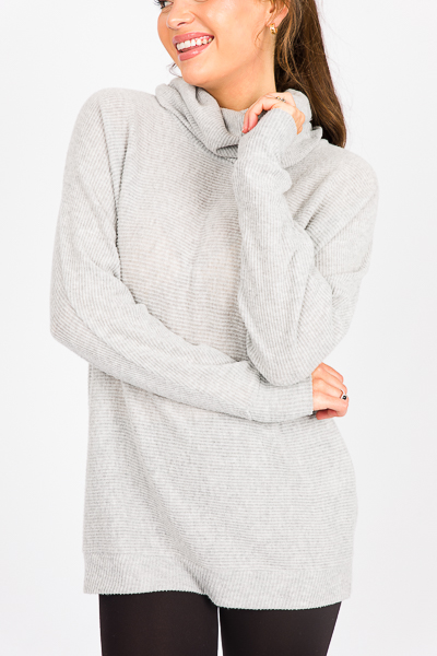 Dolman Sleeve Rib Pullover, H.G