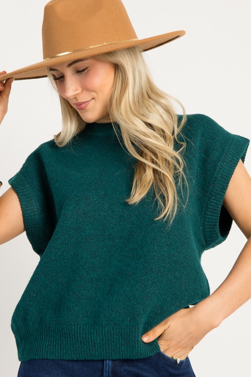Miles Solid Sweater, Green