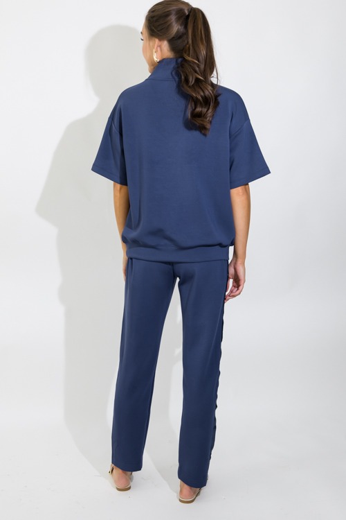 Modal Cowl Neck Top, Smoky Navy - 0920-37.jpg