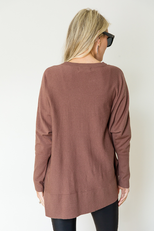 Dolman Tunic Sweater, Coco