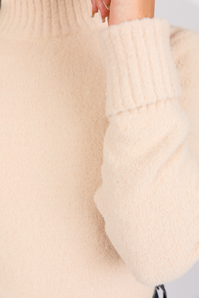 Insanely Soft Mock Sweater, Taupe