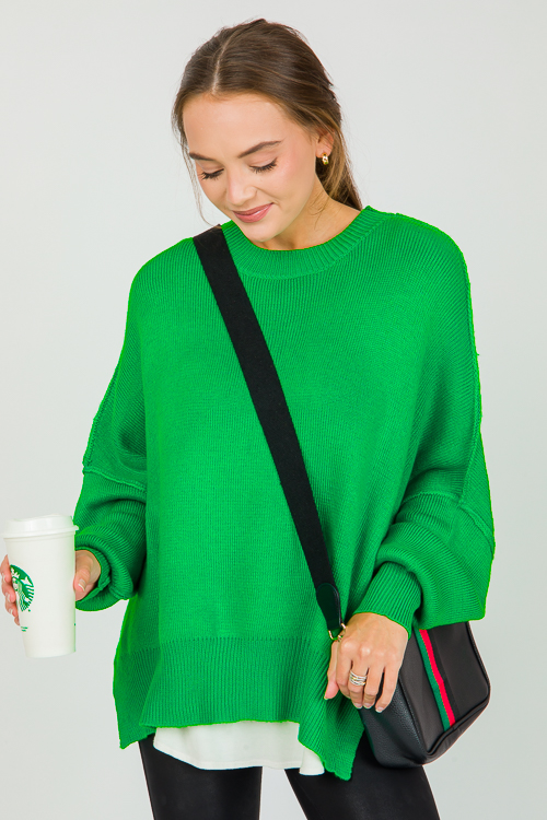 Melinda Sweater, Kelly Green