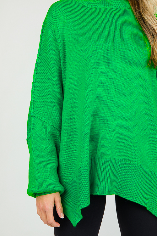 Melinda Sweater, Kelly Green