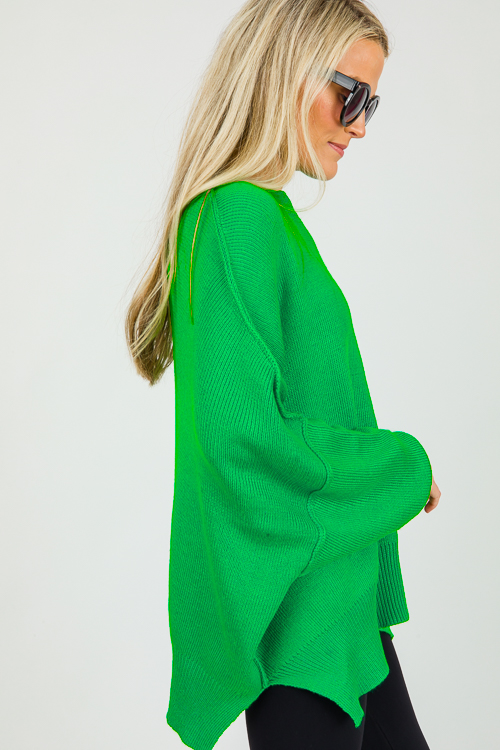 Melinda Sweater, Kelly Green