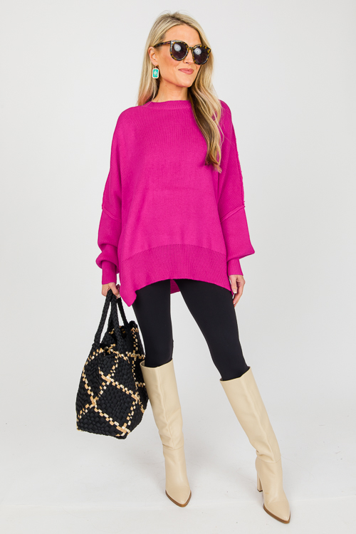 Neon 2025 fuchsia sweater