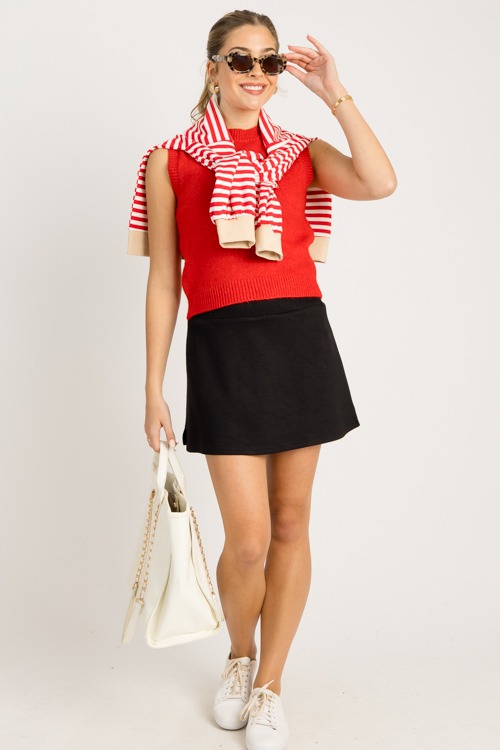 Soft Serve Skort, Black