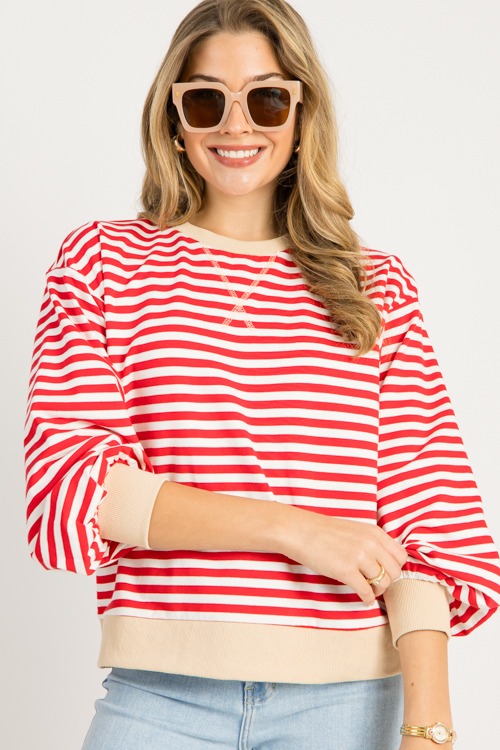 Avery Stripe Sweatshirt,Red/Off - 0922-4.jpg