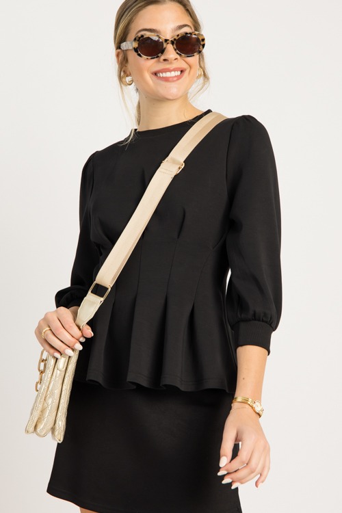 Knit Flare Top, Black - 0922-45.jpg