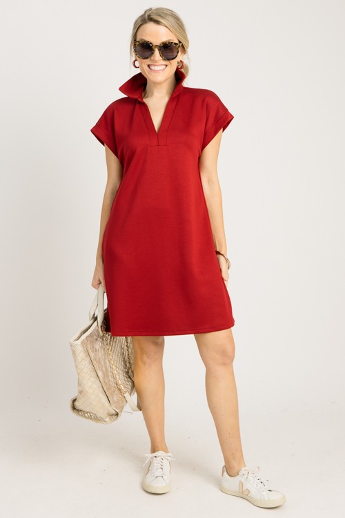 Everyday Comfort Dress, Burgund - 0922-50p.jpg