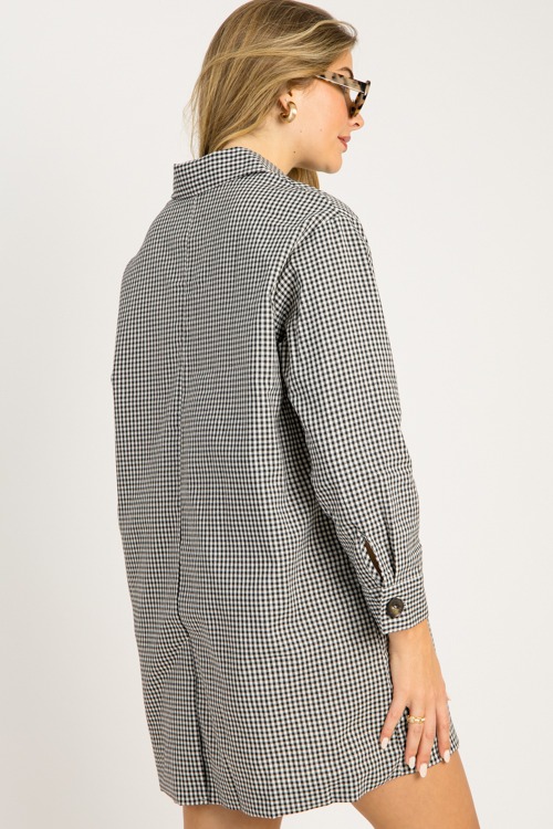 Gingham Button Up Jacket, Black - 0923-110.jpg