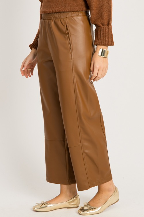 Harley Leather Pants, Caramel