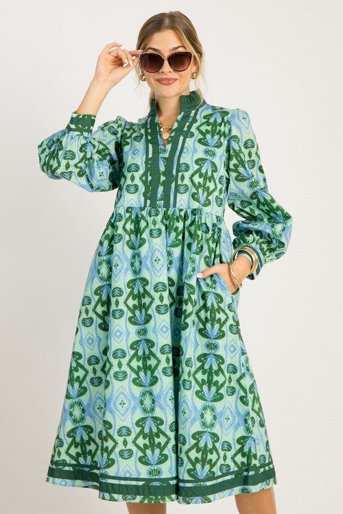Willow Printed Midi, Green Mix - 0924-101.jpg