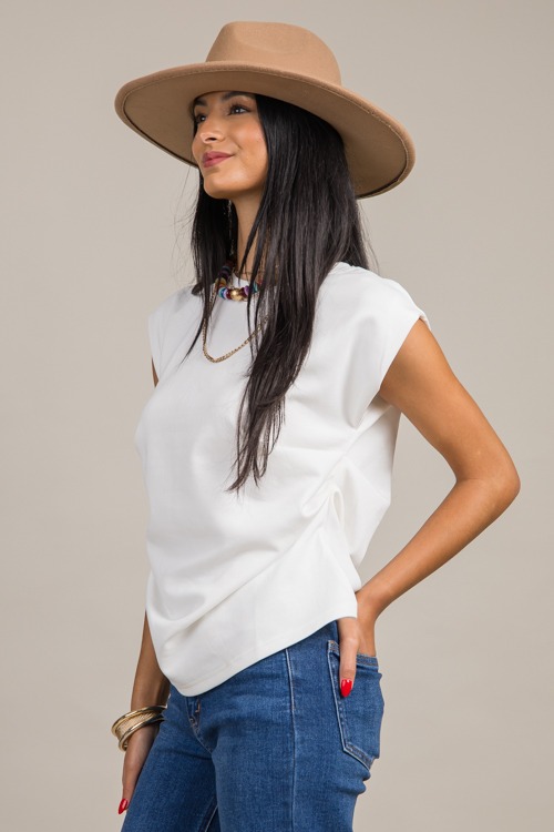 Tucked Away Muscle Tee, Ivory - 0924-127.jpg