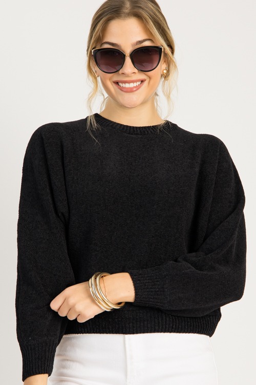 Blake Chenille Sweater, Black - 0924-25h.jpg