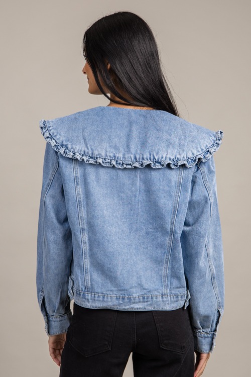 Ruffle Collar Denim Jacket - 0924-86.jpg