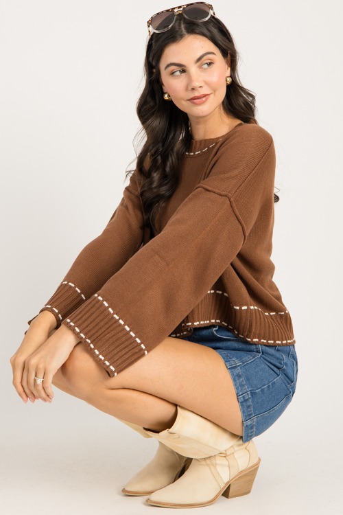 Dotted Line Sweater, Brown - 0925-42.jpg