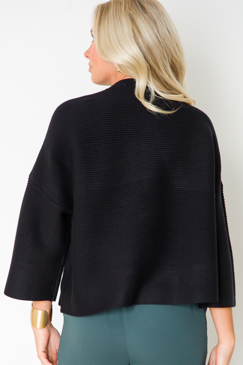 The Mattie Sweater, Black