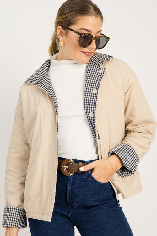 Reversible Plaid Coat, Taupe/Na - 0925-55h.jpg