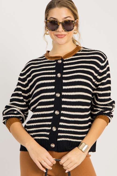 Jenny Stripe Carigan, Black - 0925-73.jpg