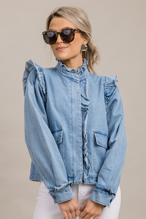 Ruffled Denim Zip Jacket - 0926-17p-Edit.jpg