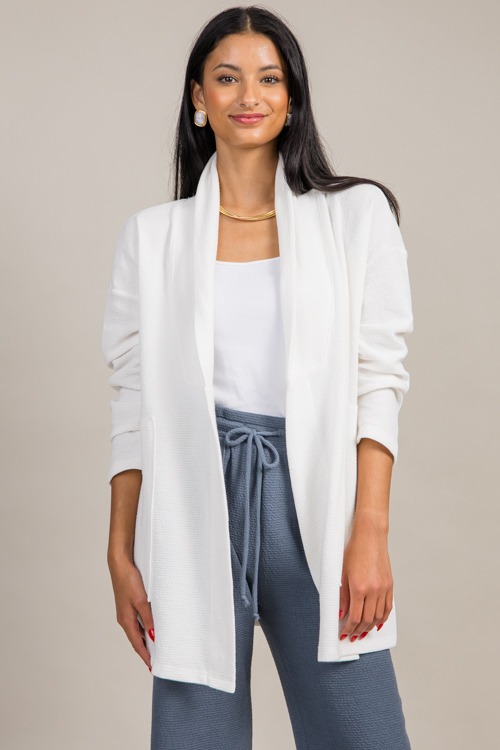 Cloud Knit Cardigan, Off White