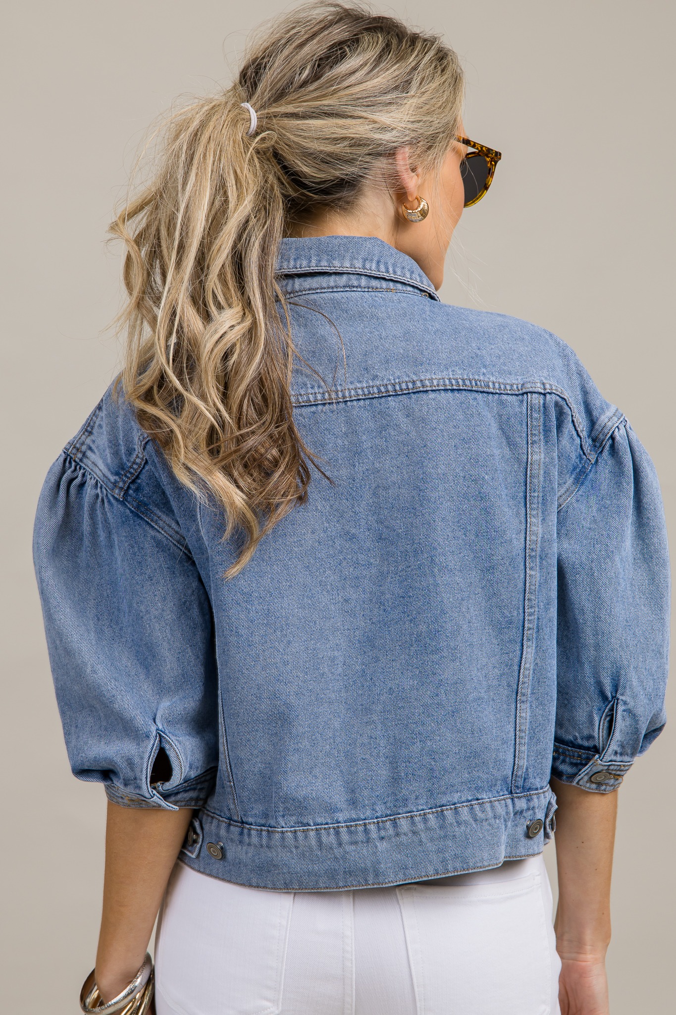 Puff Sleeve Denim Jacket - 0927-151.jpg