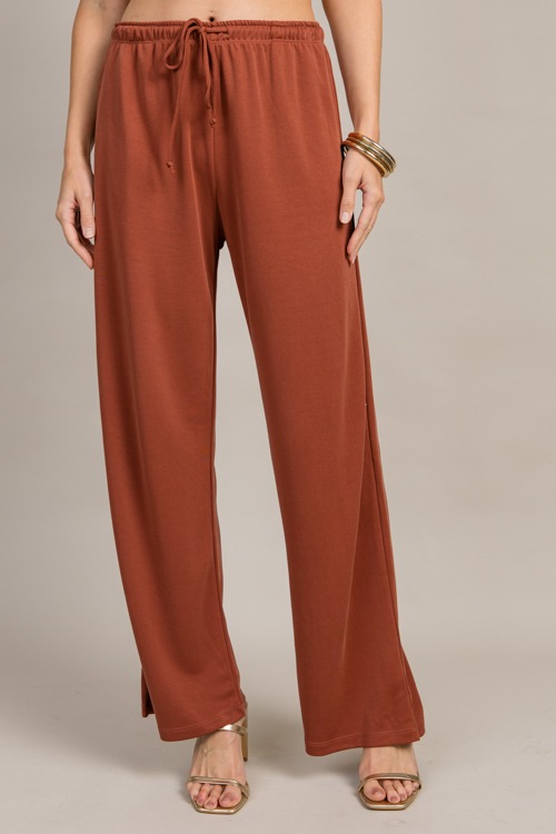 Brick Modal Pants