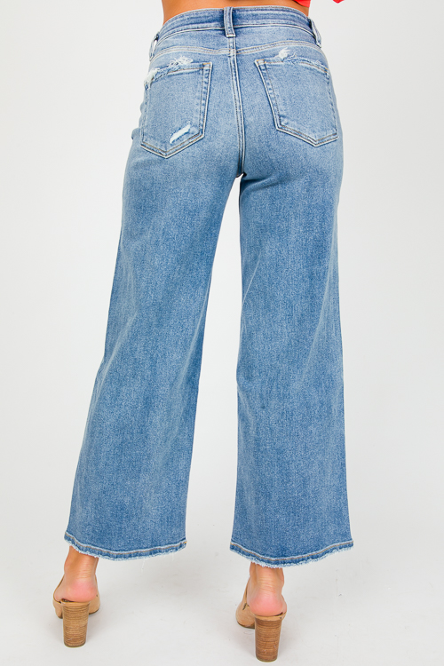 Olivia Cropped Flare Jeans