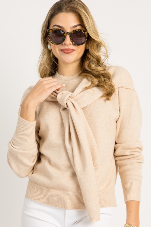 Cozy Scarf Sweater, Lt. Beige - 0929-21.jpg