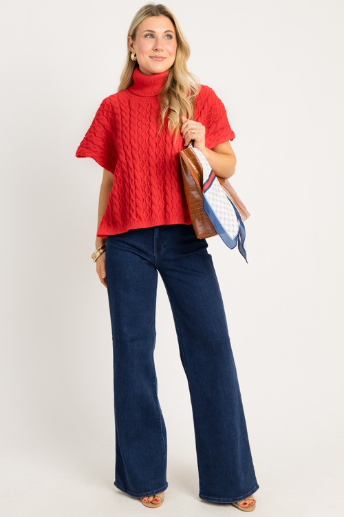 Heather Cable Sweater, Red - 0929-26.jpg