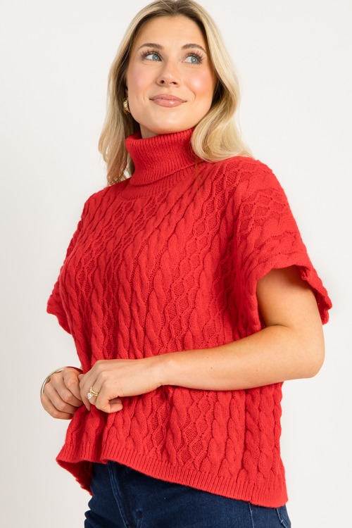 Heather Cable Sweater, Red - 0929-27.jpg
