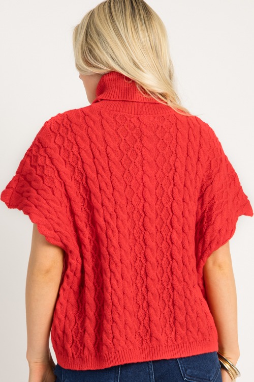 Heather Cable Sweater, Red - 0929-28.jpg