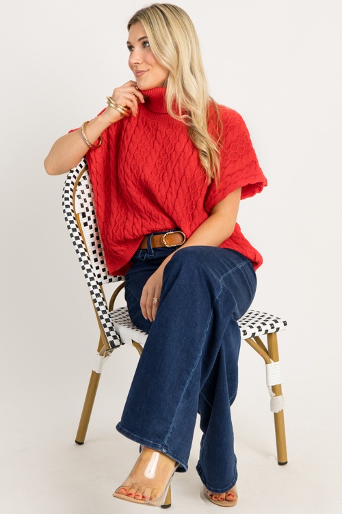 Heather Cable Sweater, Red - 0929-30.jpg