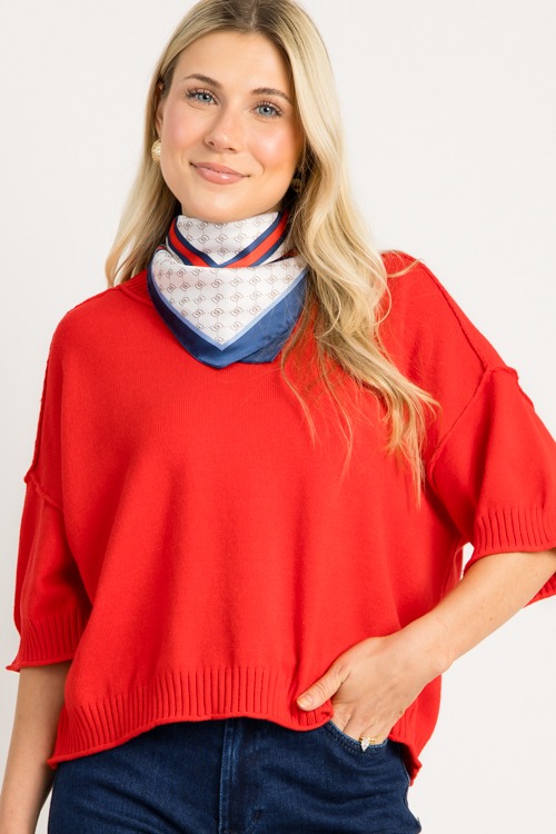 Jordan Sweater, Red