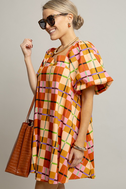 Box Out Plaid Dress, Multi - 0930-11.jpg