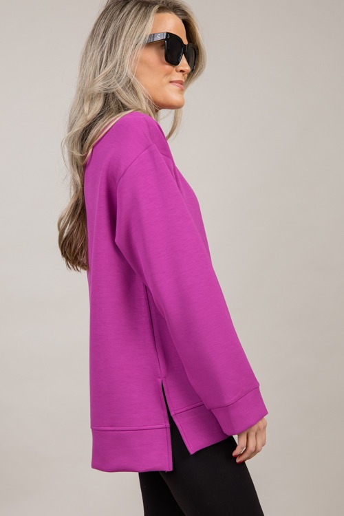 Rhett Soft Knit Top, Magenta - 0930-122h.jpg