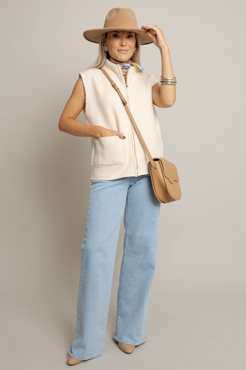 Zip Front Sweater Vest, Ivory - 0930-37h.jpg