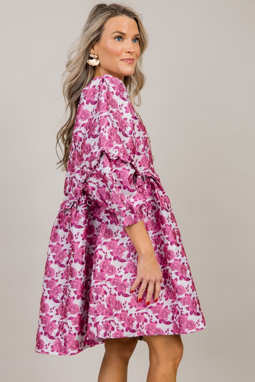 Gracie Floral Dress, Pink - 0930-45.jpg