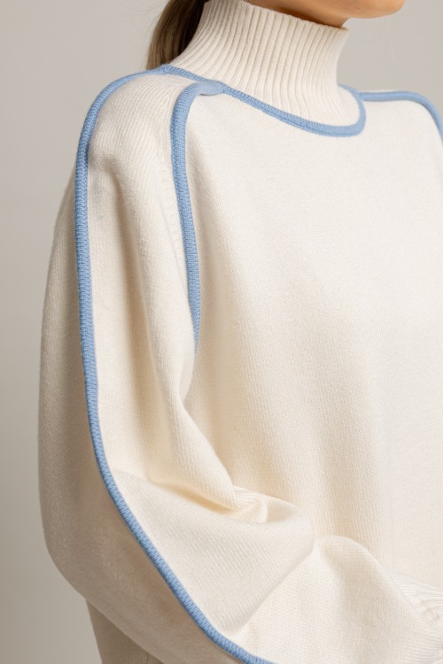 Contrast Seam Sweater, Cream Bl - 0930-53h.jpg