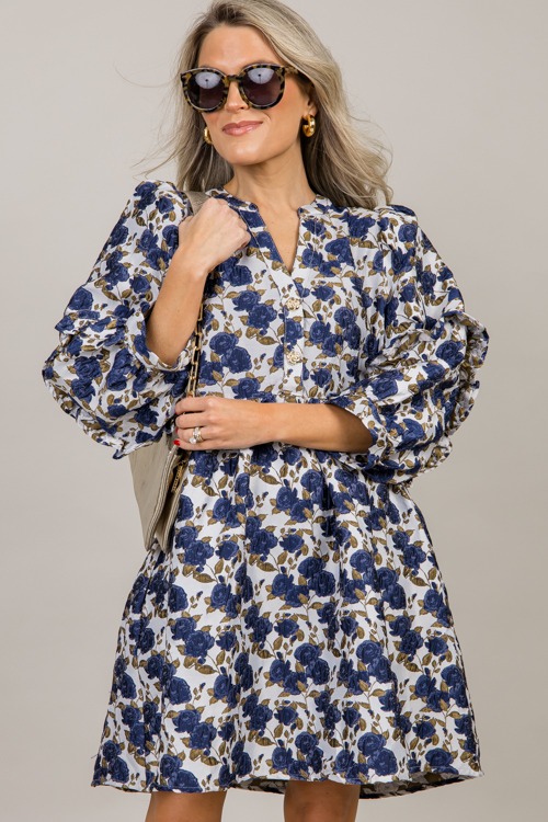 Gracie Floral Dress, Navy - 0930-61.jpg