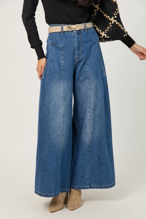 Pleat Detail Denim Pants - 1-109h.jpg
