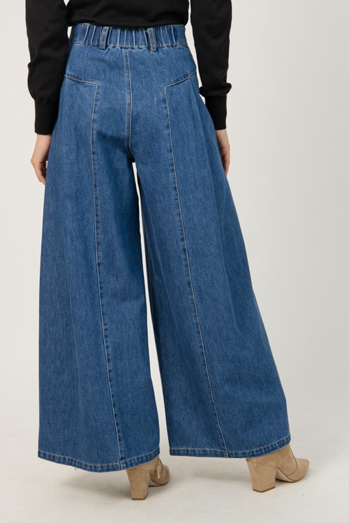 Pleat Detail Denim Pants - 1-120.jpg